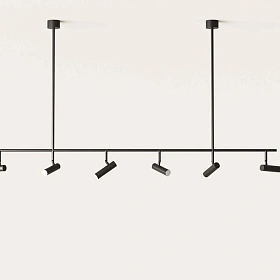 Подвесной светильник Maho 6L черный
