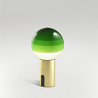 Настольный светильник Dipping Light Portable зеленый-латунь