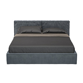 Кровать с подъемным механизмом Amber 160*200 ткань кат 3 Suede TL 517