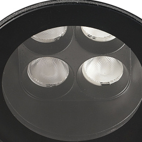 Встраиваемый светильник Tras Led черный