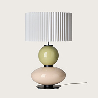 Настольная лампа Mapi NAC143 Matt black с абажуром 4024