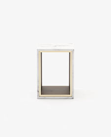 Приставной столик Nilo мрамор