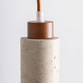 Подвесной светильник из травертина 36978