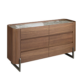 Комод 7151/437-C из ореха и керамики