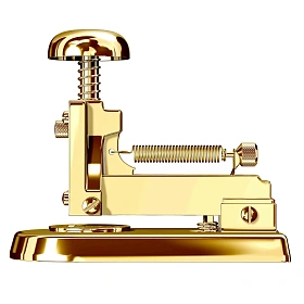 Степлер настольный M-5 L GOLD 23kt
