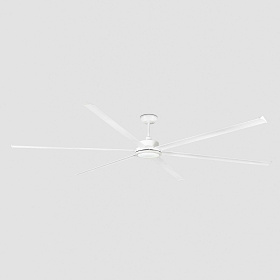 Потолочный вентилятор ROTTERDAM 30 XXL Ш3000MM белый 6P 32W LED 3000K