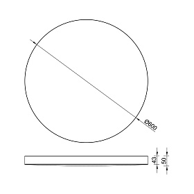 Потолочный светильник TURIN 9022