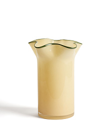 Ваза Endasi из желтого стекла 31см