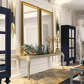 Зеркало Angular 106 x 130 см с подсветкой