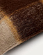 Maro Чехол на подушку в серую и коричневую клетку 45 х 45 см