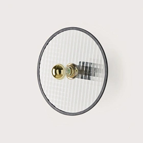 Бра Lass с золотым цоколем A1053/5 и стеклянным диском 1225/50 см