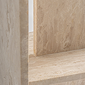 Приставной столик Thiennes 36370 из травертина