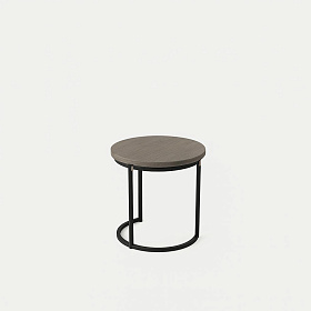 Приставной столик Lyssa Ø65 дерево