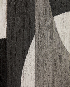 Абстрактная черно-белая картина Onure, 80 x 100 см