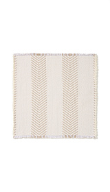 Коврик для ванной Bina из 100% хлопкового жаккарда цвета экрю 50 x 70 см