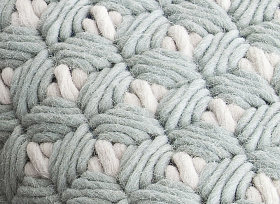 Пуф маленький Silai голубой