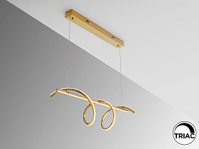 Asure Люстра золотая