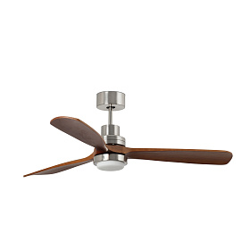 Вентилятор LANTAU-G Ш 1680MM DC матовый никель LED 3 PALAS