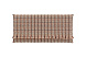 Небольшой садовый коврик GL Checks терракотовый
