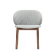 Стул OLIMAR ткань 63#PU, орех