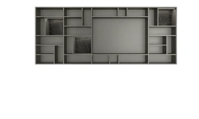 Стенка под ТВ Mondrian с подсветкой
