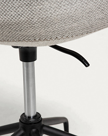 Офисный поворотный стул Yvette светло-серый