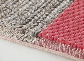 Ковер Mangas Space Plait коралловый 160x250