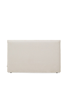 Изголовье кровати Jaira из белого шенилла со съемным чехлом для кроватей шириной до 180 см