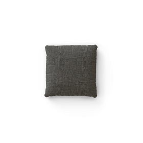 Подушка декоративная Sorells серого цвета 45 x 45 см