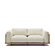 Oaq Трехместный диван бежевого цвета 225 см