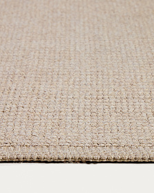Ковер Turiane из синтетического волокна цвета экрю, 200 x 300 см
