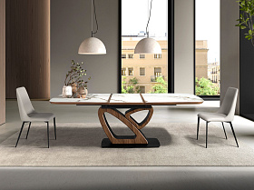 Стул 4184 из экокожи песочного цвета