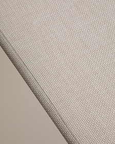 Трехместный уличный диван Vathi с левым шезлонгом цвета таупе, 250 x 159 см