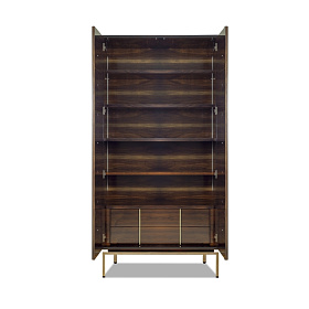 Шкаф двухдверный с 4 полками CORAL CR4014