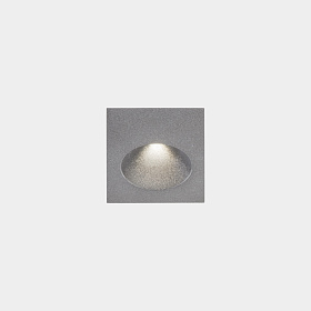 Встраиваемый светильник Bat Square Oval LED 2.2W 4000K Серый 77lm