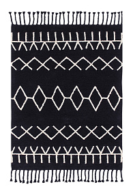 Ковер Берберский черный 140*200