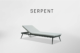 Лежак Serpent ANTHRACITE-CARBON