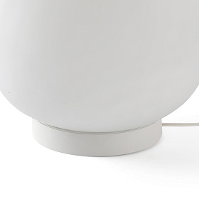 Настольная лампа AMELIA белая 1xE27