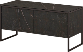 Тумба под ТВ Terra с 2мя керамическими дверцами