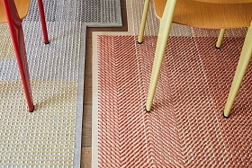 Ковер Canevas Geo коралловый