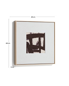 Arilan Абстрактная картина ручной работы, 60 x 60 см