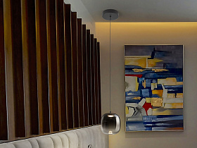 Onice Подвесной светильник 1L черно-дымчатый