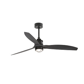 Потолочный вентилятор Just Fan матово-черный Ø128