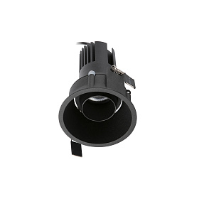 Встраиваемый светильник TULIPA DOWN ORI 15W 4000K CRI90 36° черный