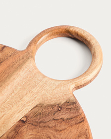 Сервировочная доска Dalme из акации, диаметр 35,5 см
