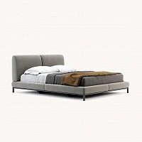 Кровать Margot с ножками из текстурированной стали (matress 150x200)
