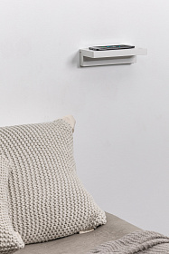 Бра Well с беспроводной зарядкой +USB