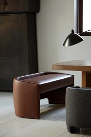 FLOW Скамейка мягкая 3-местная FLOBA192