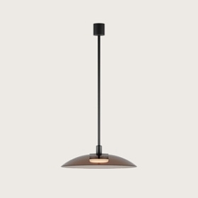 Подвесной светильник Betty C1338 черный металл/зелено-коричневое стекло 