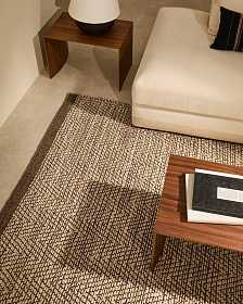 Ковер Tambo из джута бежевого цвета 70 x 140 см